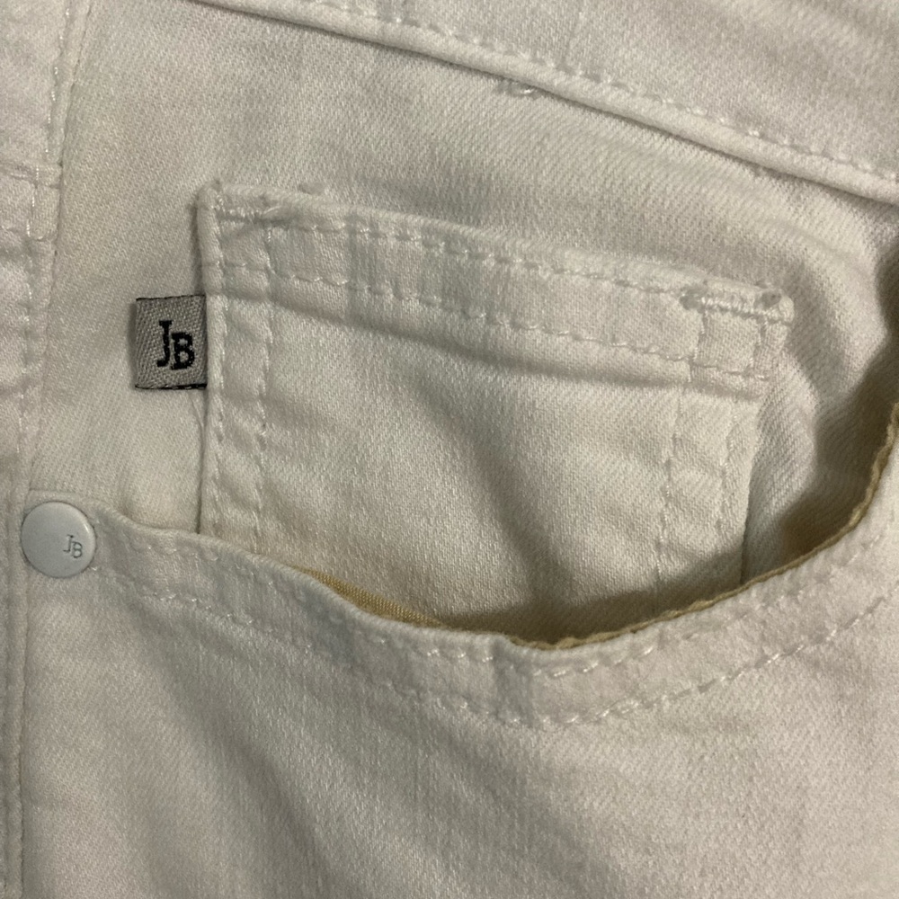 Judy Blue White Skinny Fit Jeans Size 11/30 - Picture 6 of 9